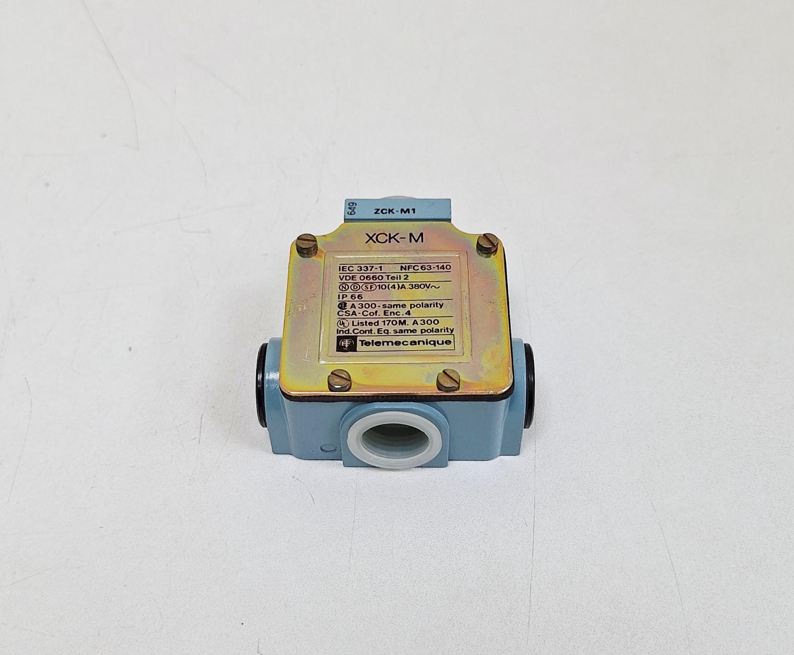 Telemecanique XCK-M / ZCK-M1 Limit Switch Head 380VAC 10(4)A