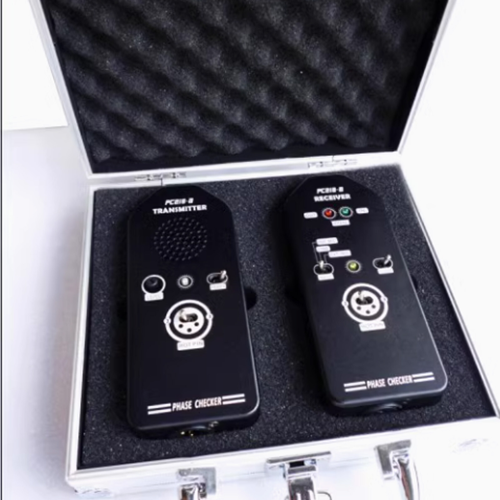 PC218 Phase Polarity Tester Checker Detector Speaker Microphone Sound Testing