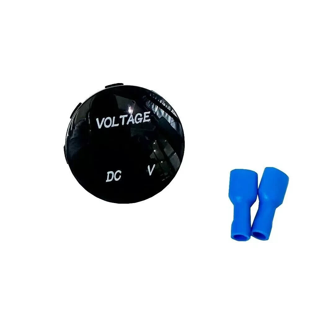 Battery Volt Meter LED Colour Display 12v Digital Voltage Gauge for Motorcycle