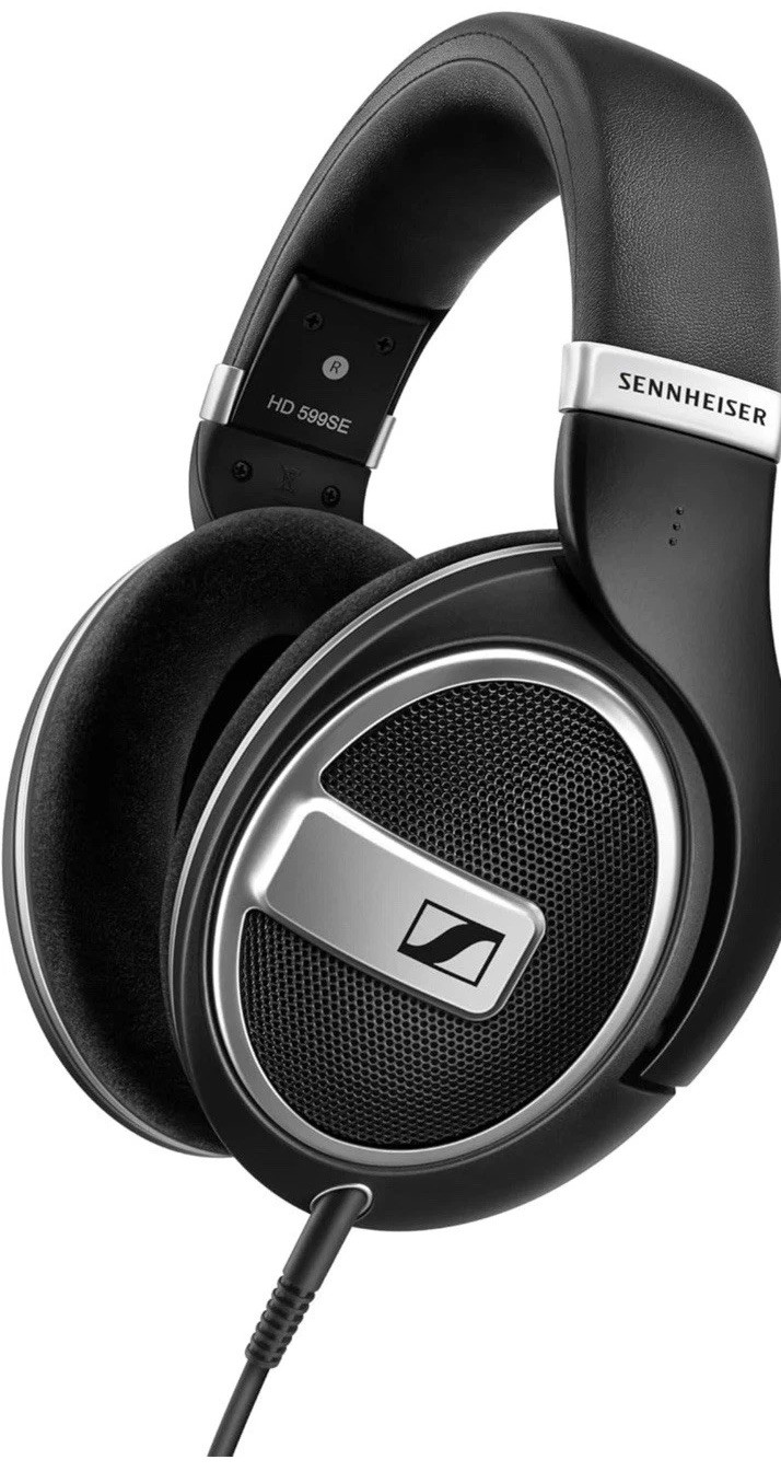Sennheiser HD 599 – Open Headphones, Special Edition, Black, Wired