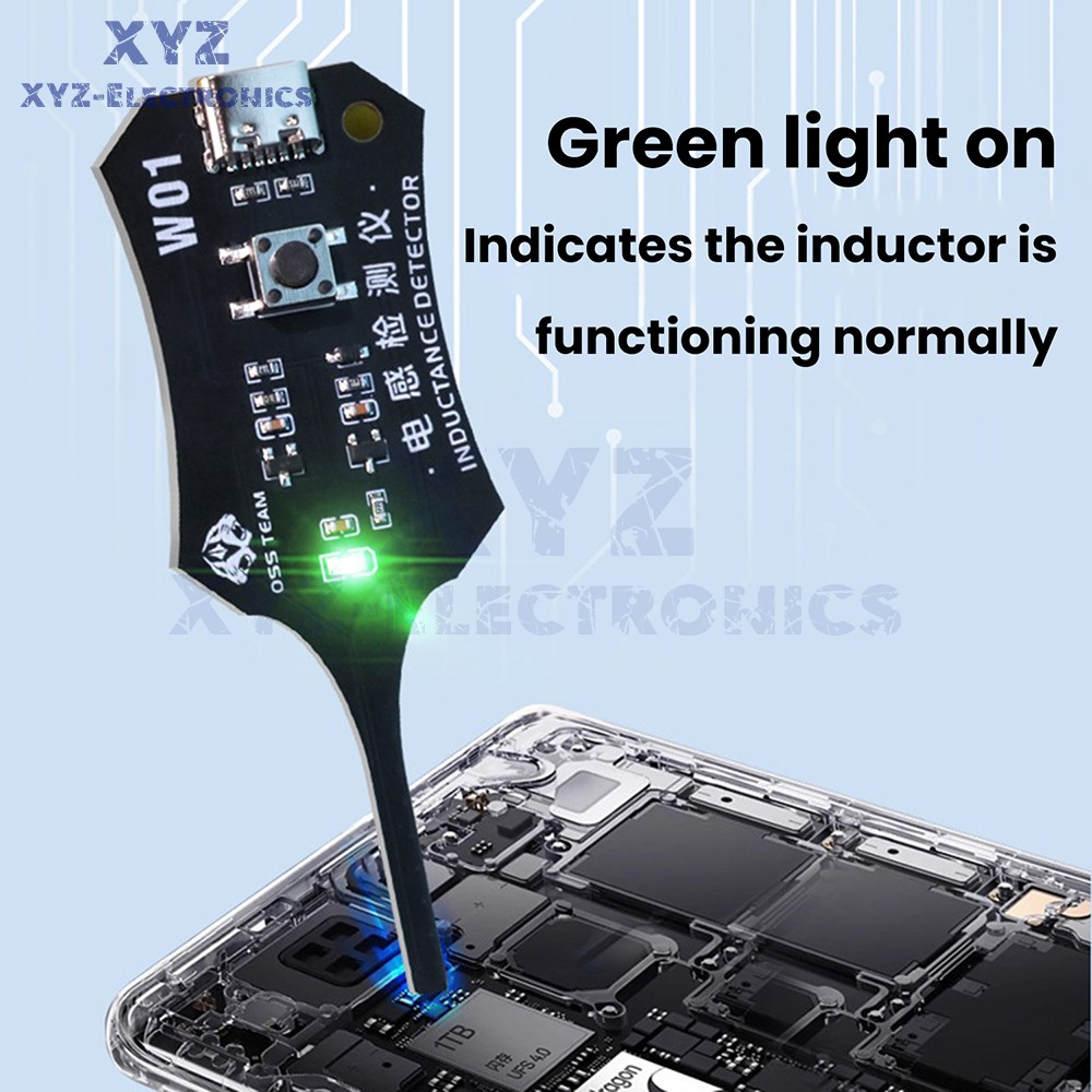 Inductance Detector PC Repair Electromagnetic Induction Quick Fault Check Type C