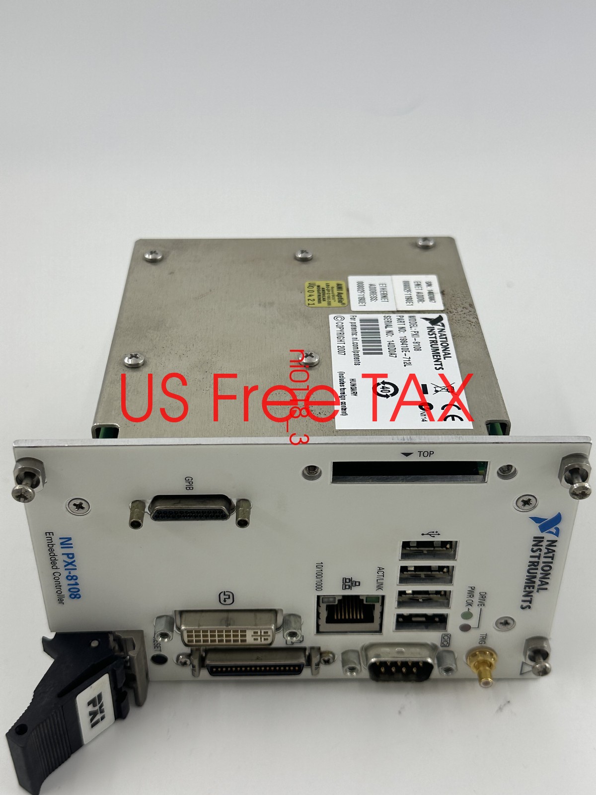 US Free TAX *USA SELLER* National Instruments NI PXI-8108 Embedded Controller