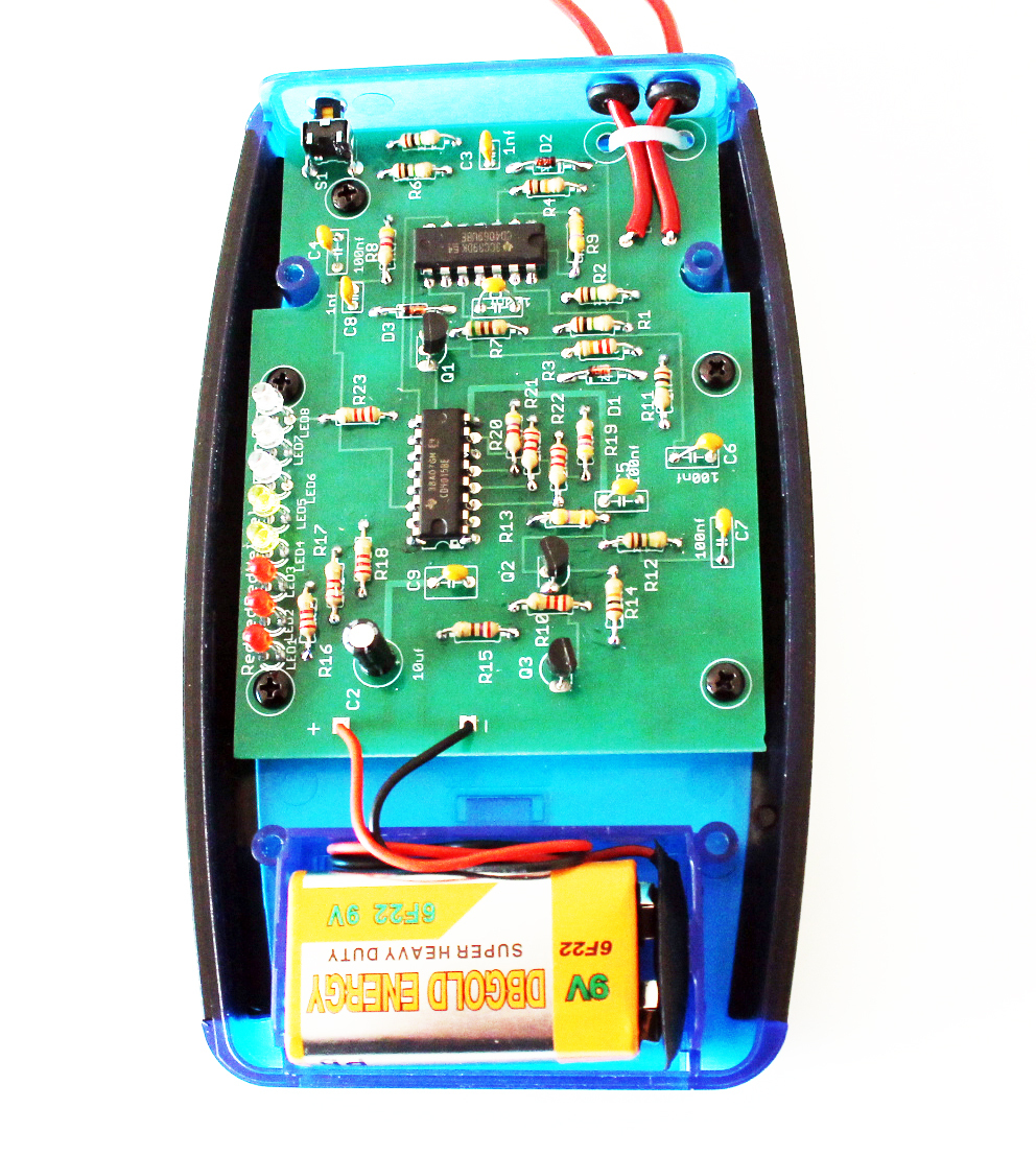 AnaTek Blue Ring High-Q Tester – Complete Kit for Assembly