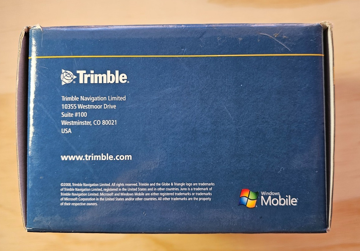 Trimble Juno SC Handheld GPS ArcPad Activated 3.5G Mapping Data Collector