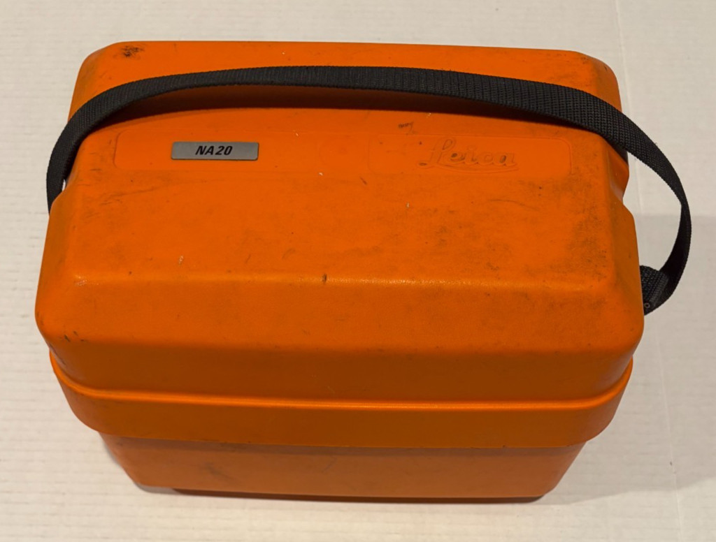 Automatic Level Leica Wild NA20 in Orange Hard Case Works Good Condition LOOK!