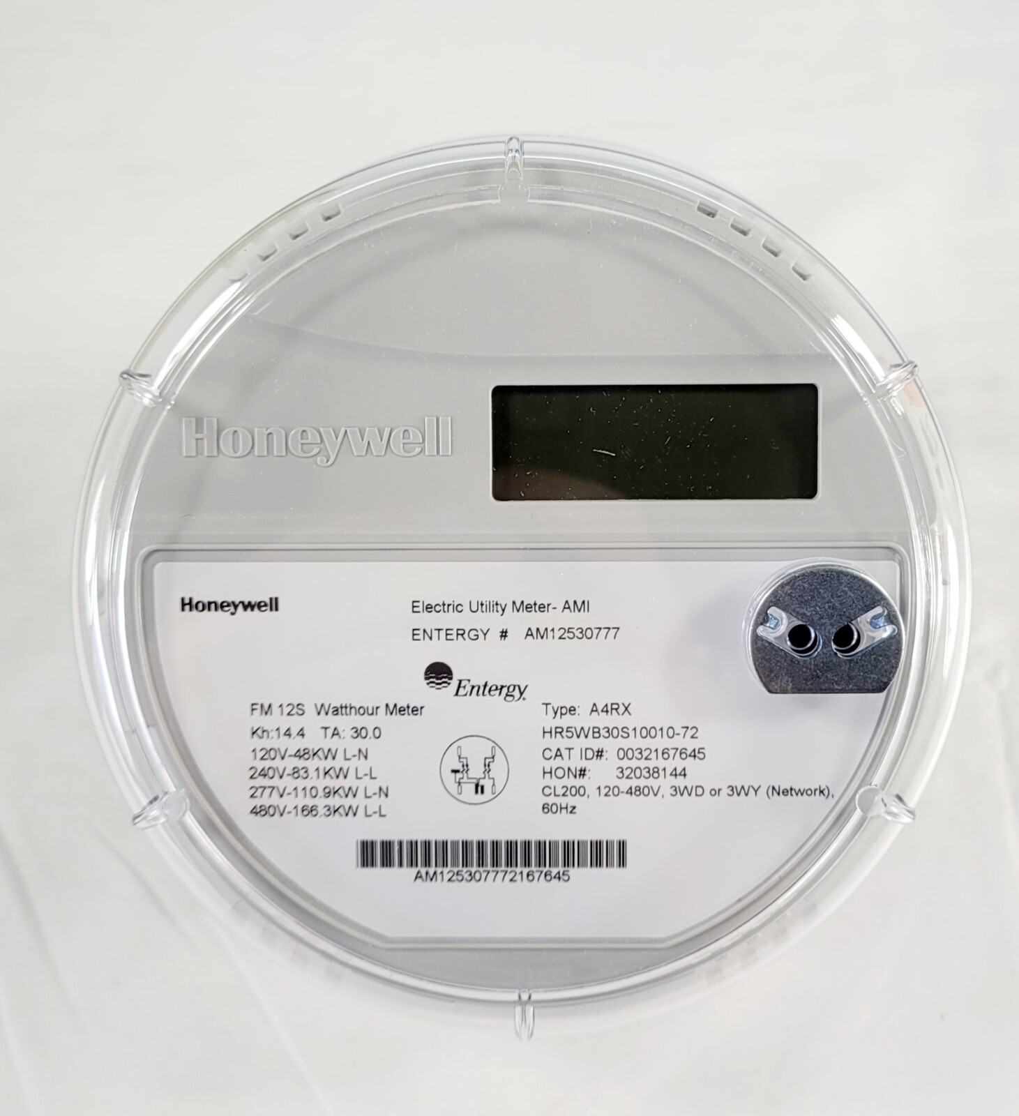 Honeywell Electric Utility Meter AMI A4RX id# 0032167645 120-480v 3wd 3wy QTY 4