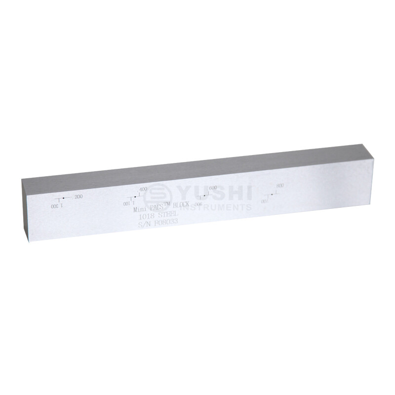 YUSHI Mini Phased Array Calibration Test Block Standard PACS Block 1018 Steel