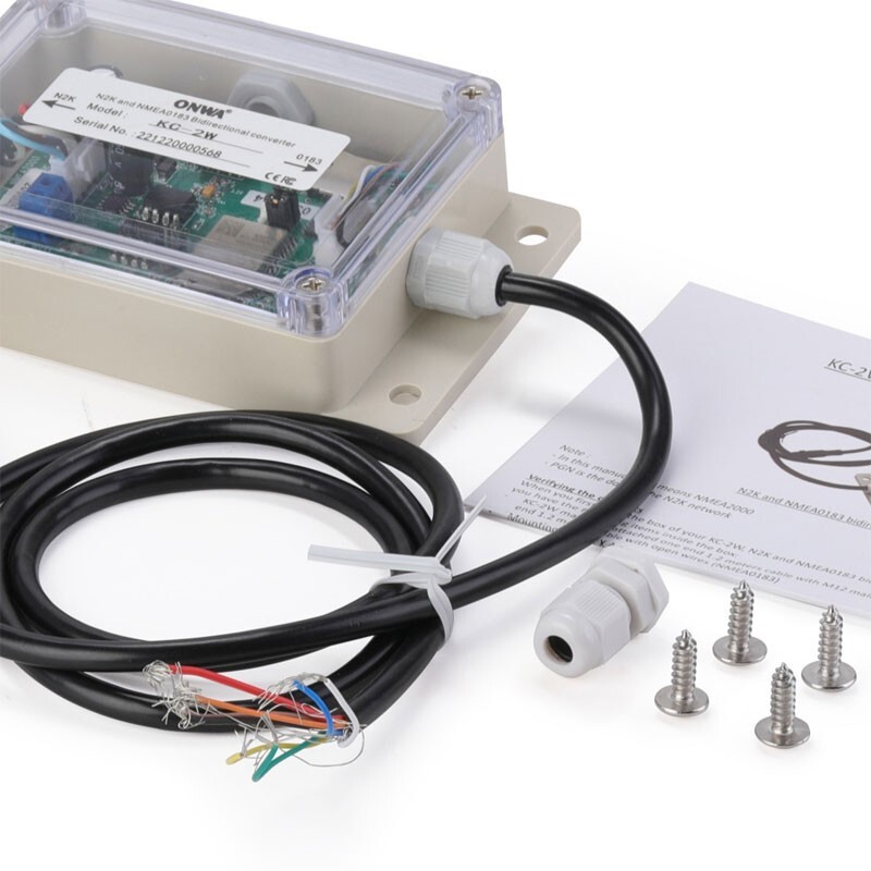 ONWA KC-2W Converter N2K (NMEA2000) and NMEA0183 Bidirectional Converter Wifi