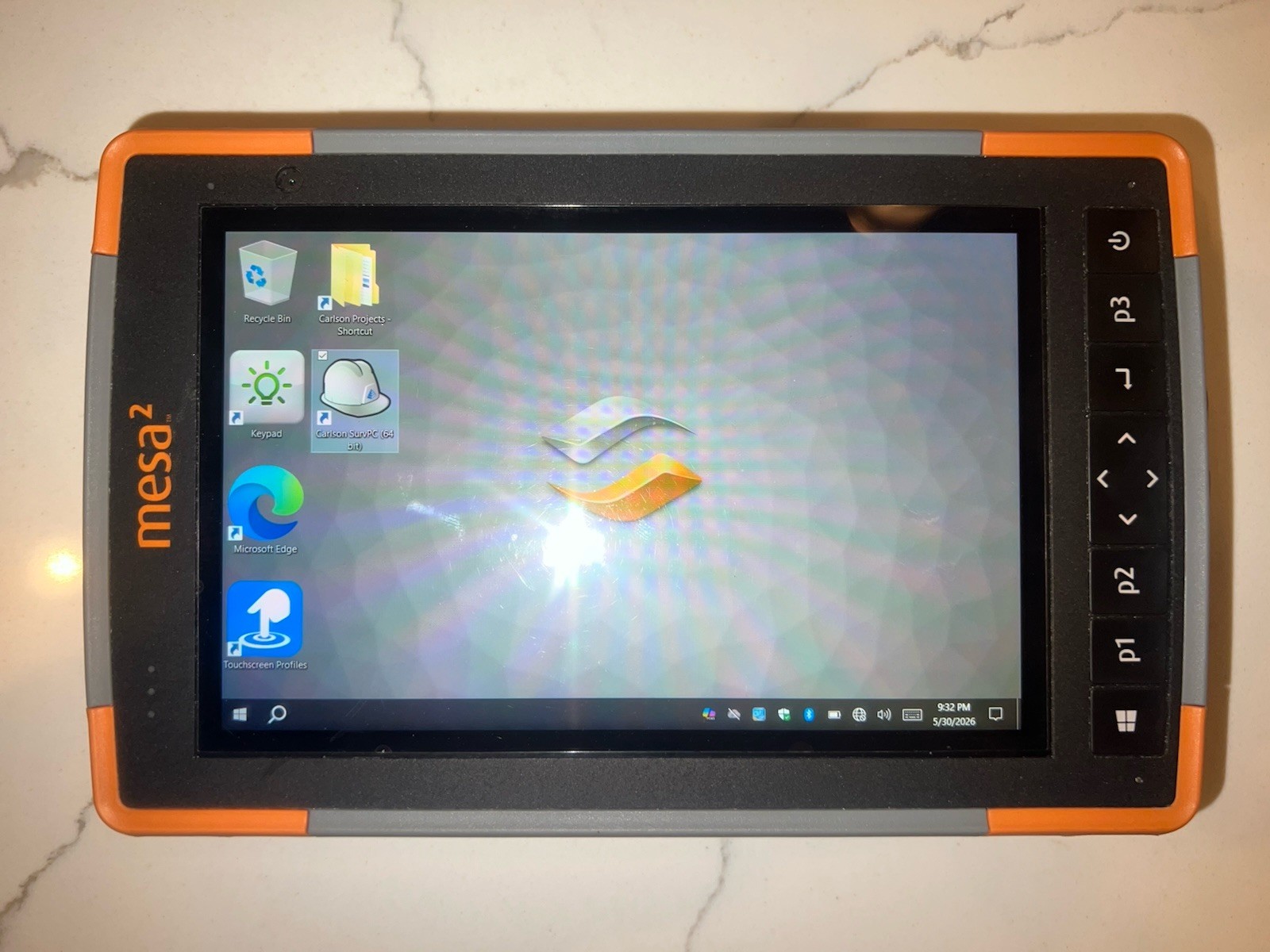 Juniper Systems Mesa 2/ RT3 Rugged Tablet. Carlson SurvPC 7.0 License Included.