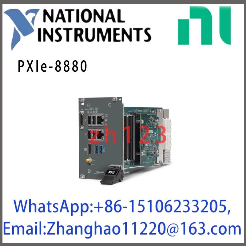 NI PXIe-8880 783513-0518 PXIe, 2.3 GHz Octa-core PXI Controller – PXie-8880 is a