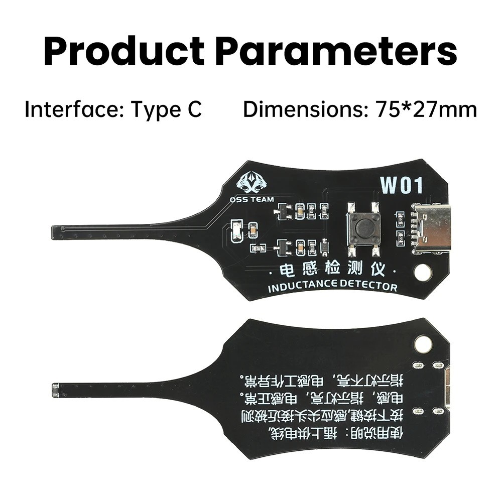 Universal Inductance Tester W01 Inductor Detectors With Compactly Construction