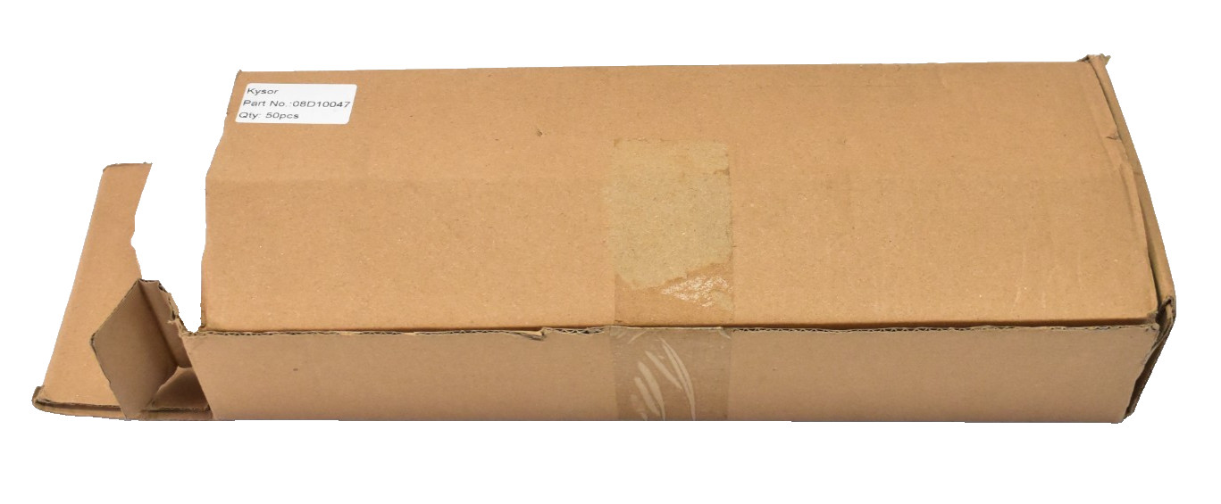 Lot of 50 Kysor 08D10047 Horizontal Thermometers Mini Size 4″ Long Bulk Pack