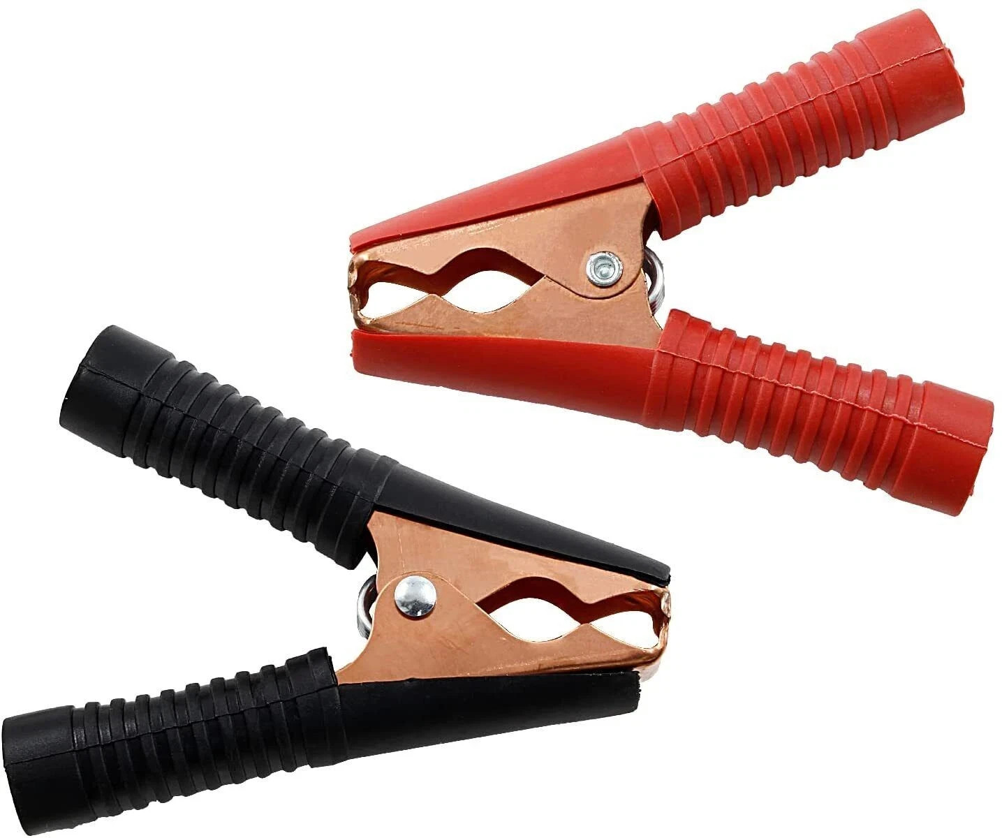 2PCS New Car Alligator Clips Crocodile Clip Battery Test Clamps 100A Red Black