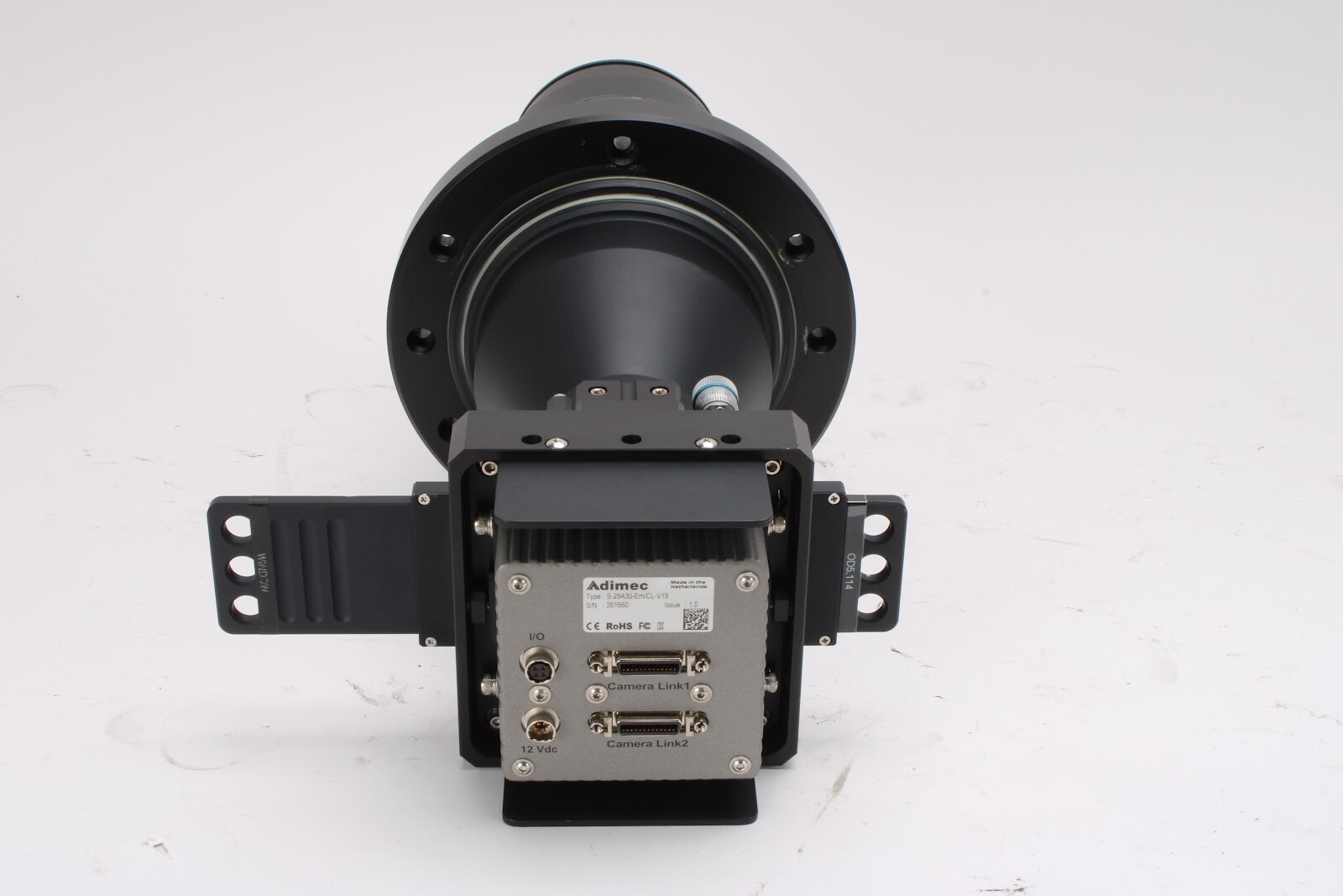Adimec S-25A30-EM/CL-V19 Camera With L10QC-RL15-EOL6 Lens