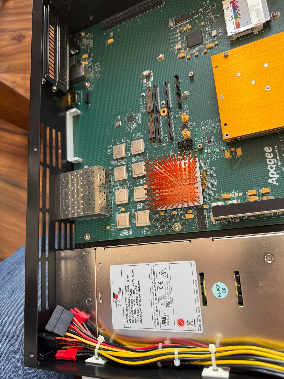 Apogee Applied Research 427 SDR FPGA DSP Acceleration Processor 5RAG8-TE Tested
