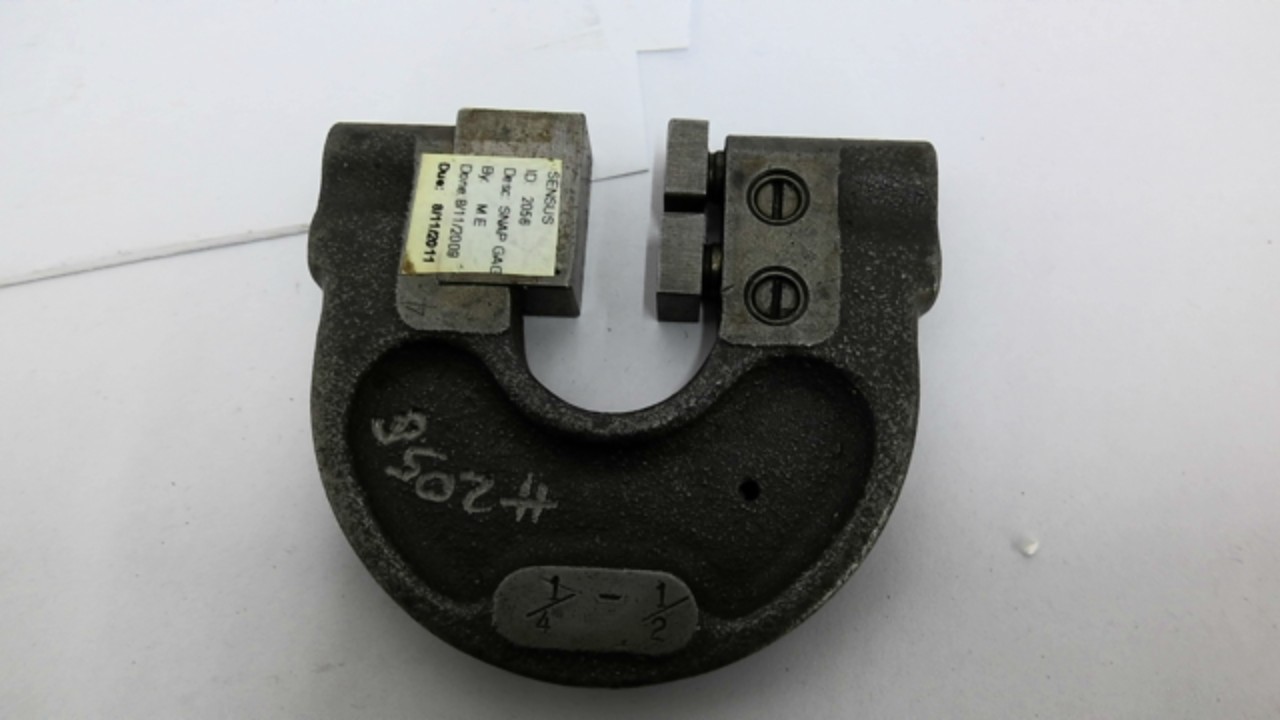 2058 Adjustable Limit Snap Gage 1/4″-1/2″