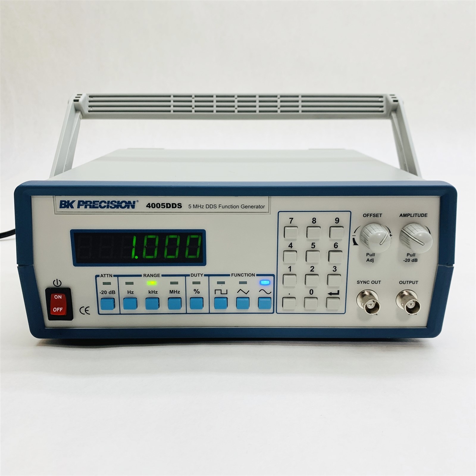 BK Precision 4005DDS Programmable Function 5MHz DDS Bench Signal Generator