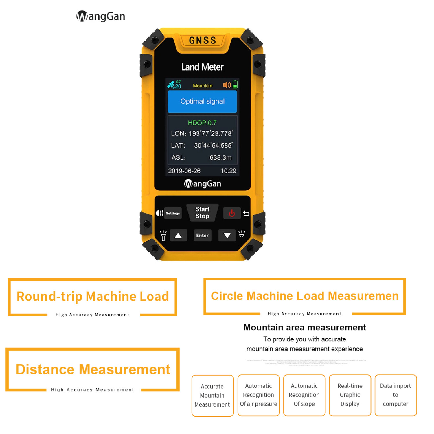 S4 GPS Land Surveying Machine GNSS receiver Dual Satellite Positioning Slop