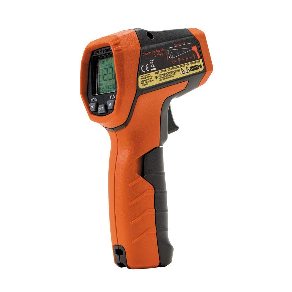 Digital Infrared Thermometer Gun with Dual Laser Targeting & Backlit Display