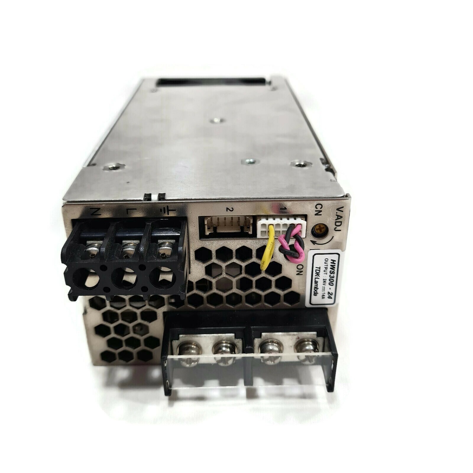 TDK-Lambda HWS300-24 Power Supply. 24 Volts 14 Amps. Made in Malaysia