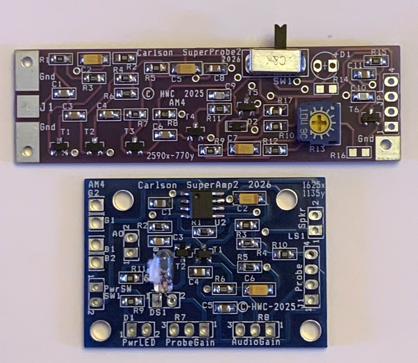 New Mr Carlson’s Super Probe From YouTube with SS Probe Kit MK3 2 PCB DIY SMD