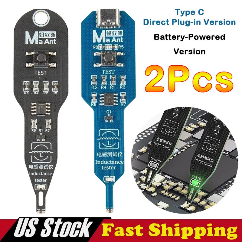 M093 Inductance Tester Motherboard Coil Tester Inductor Detector Repair Tool SP