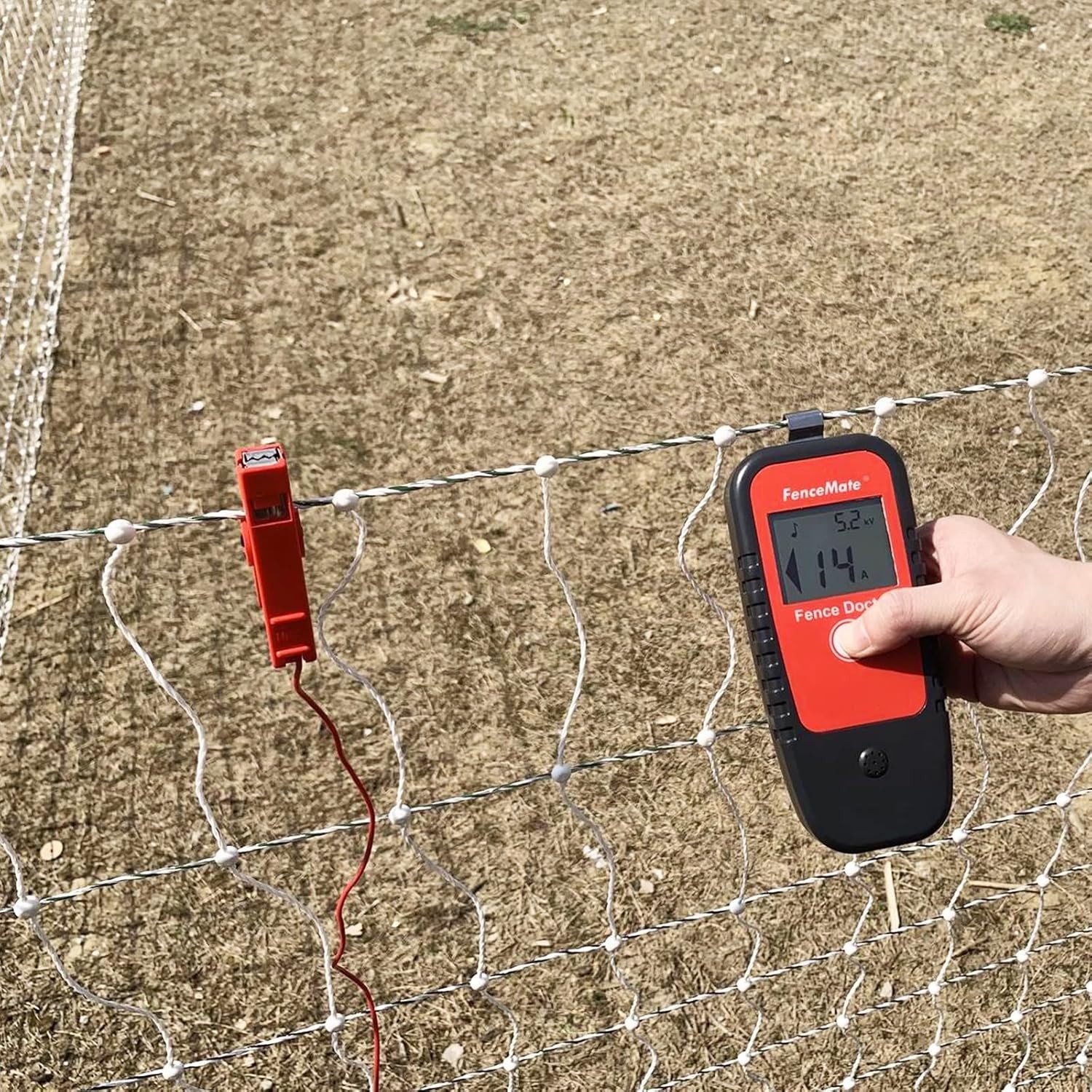 Digital Fence Tester – Up to 19.9 kV, Cordless Fence Detector, Fault Finder, …