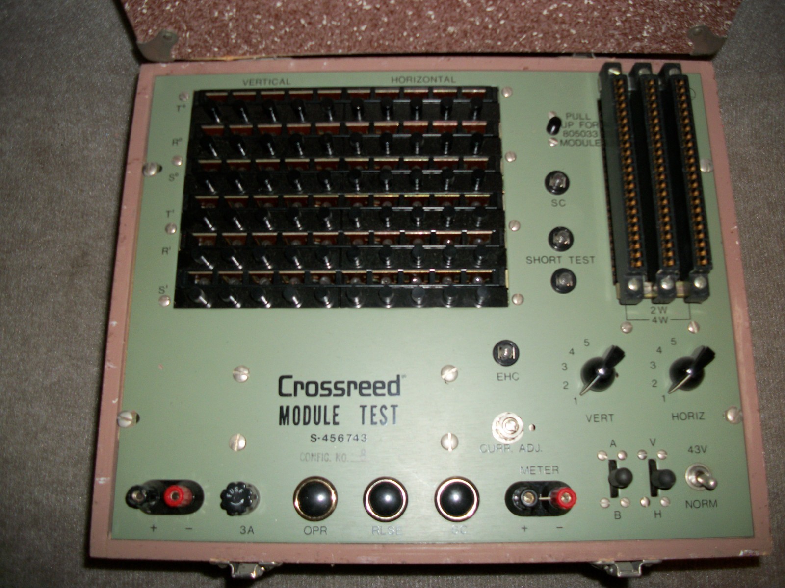 Stromberg Carlson Crossreed Portable Test Set Module s-456743