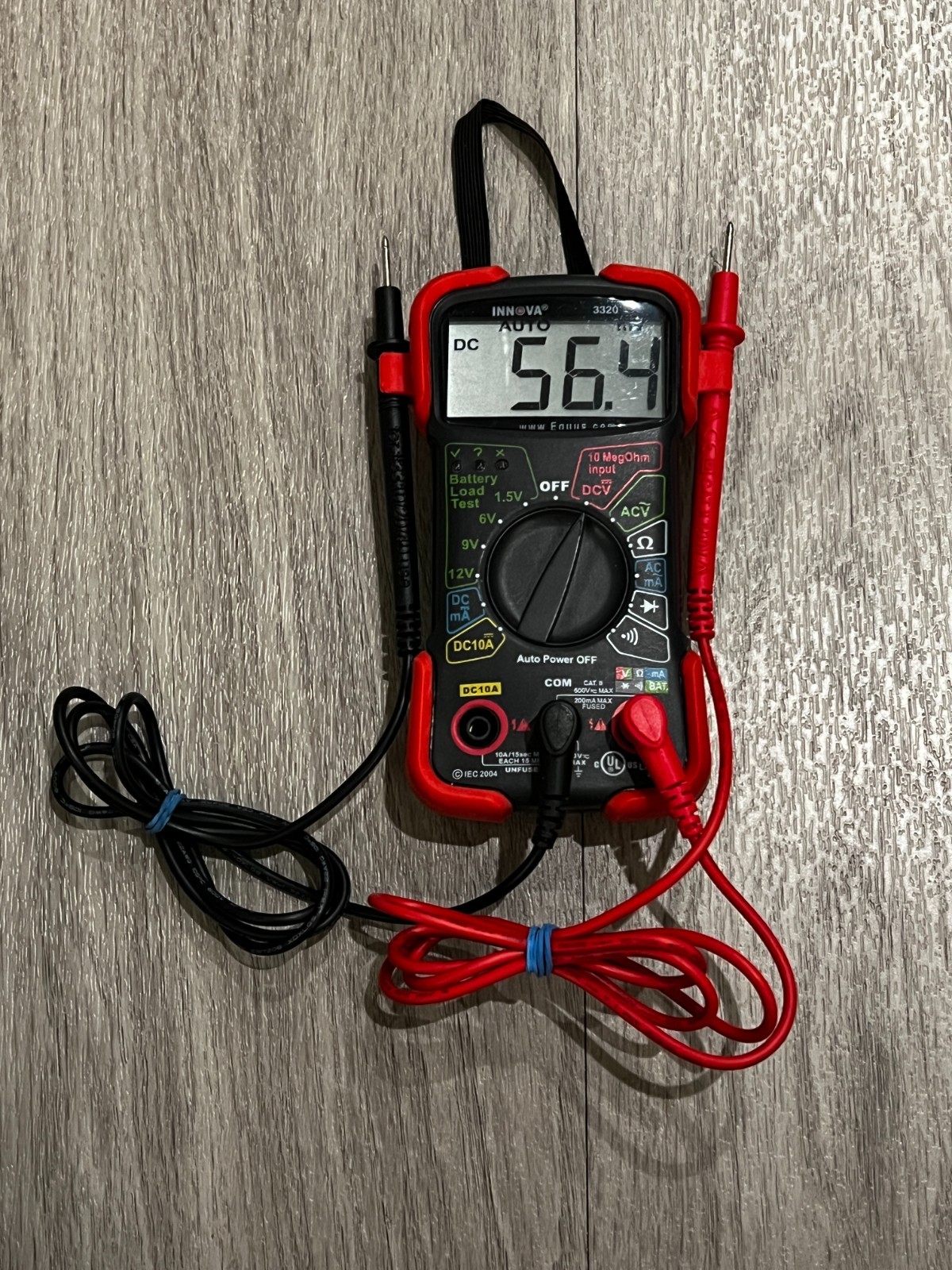 (55876-7) INNOVA 3320 MultiMeter