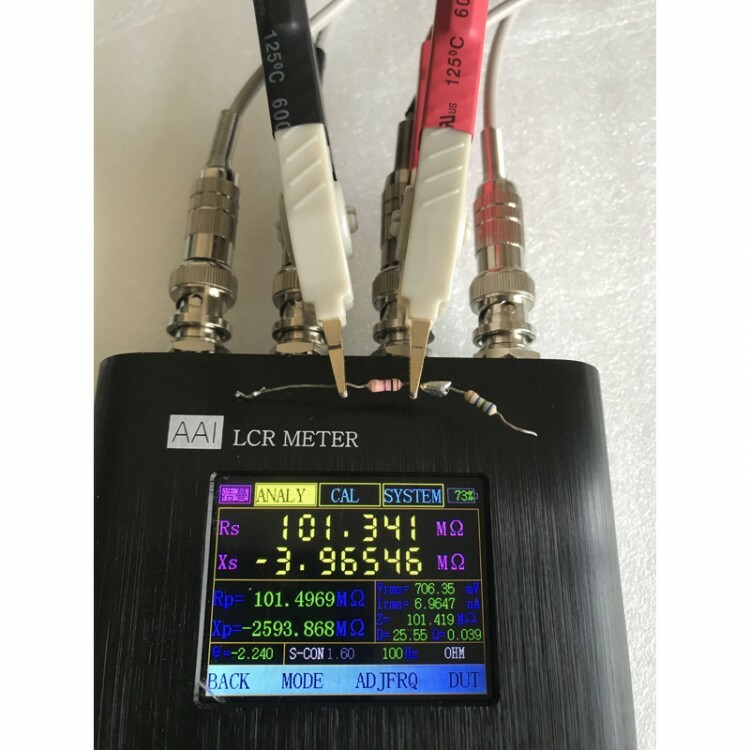 LCR Meter LCR Component Tester LCR Tester 2.4″ TFT Color Screen Chinese English