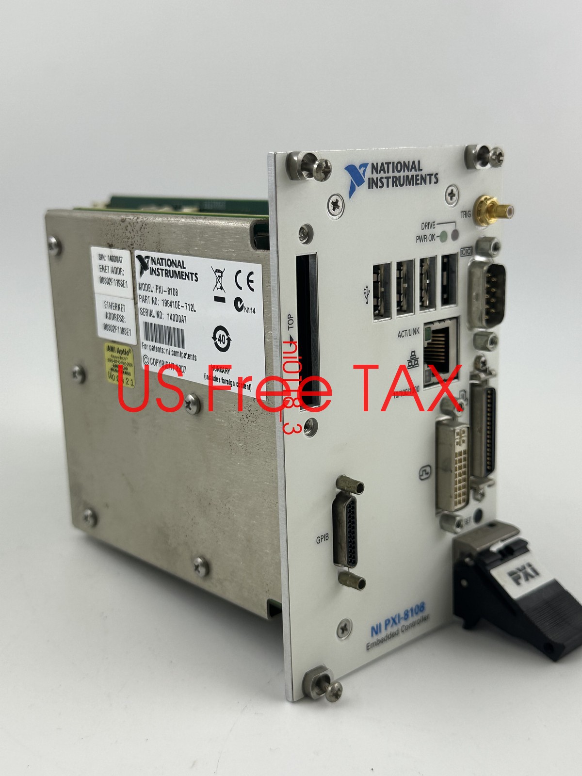 US Free TAX *USA SELLER* National Instruments NI PXI-8108 Embedded Controller
