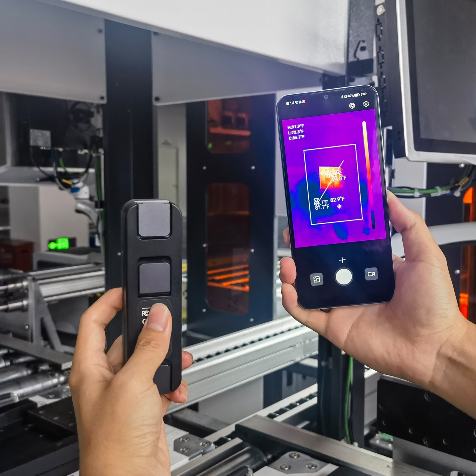 256×192 IR Resolution Imager Camera Wireless Thermal Imaging Camera Handheld