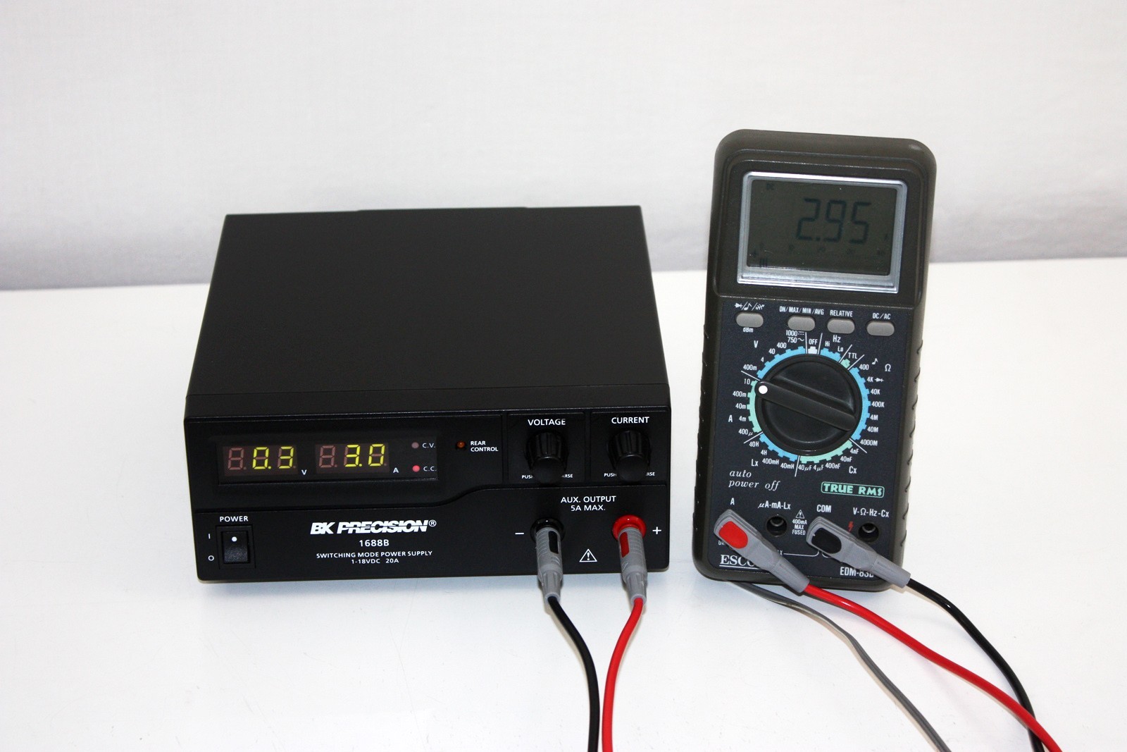 BK Precision 1688B Switching DC Power Supply, USB Interface, PC Control 18V, 20A