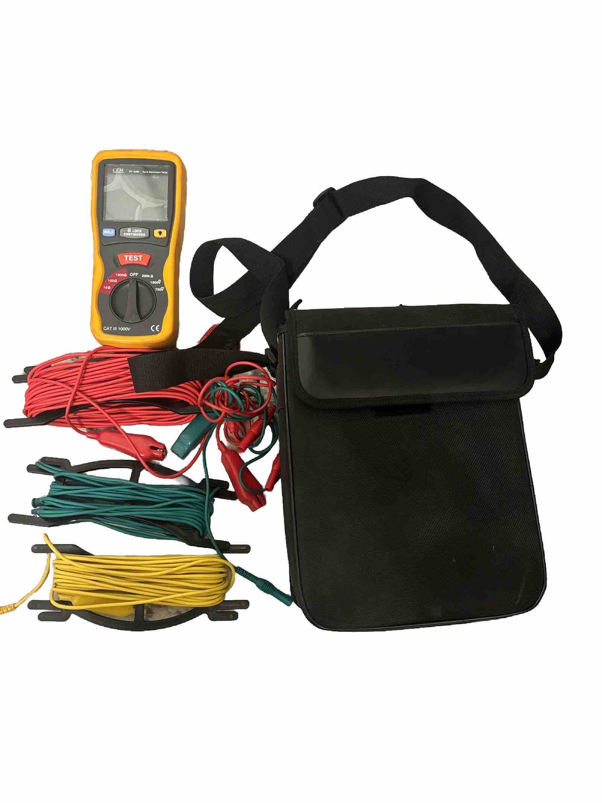 CEM DT-5300 DIGITAL EARTH GROUND RESISTANCE TESTER..116