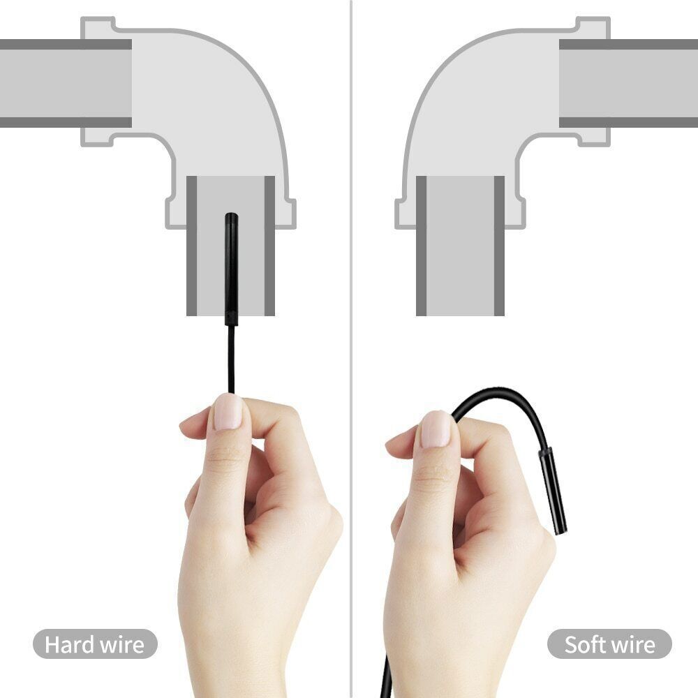 USB Type C Endoscope Borescope Snake Inspection Camera 3 in 1 for Android System