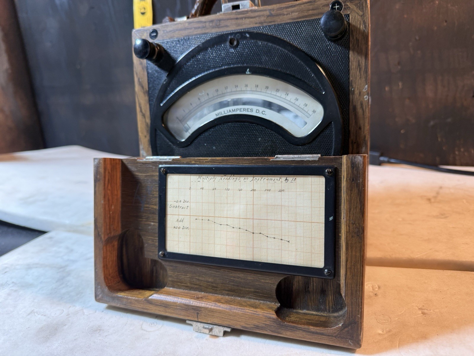 WESTON ELECTRICAL INSTRUMENT MODEL 45 Dc Voltmeter