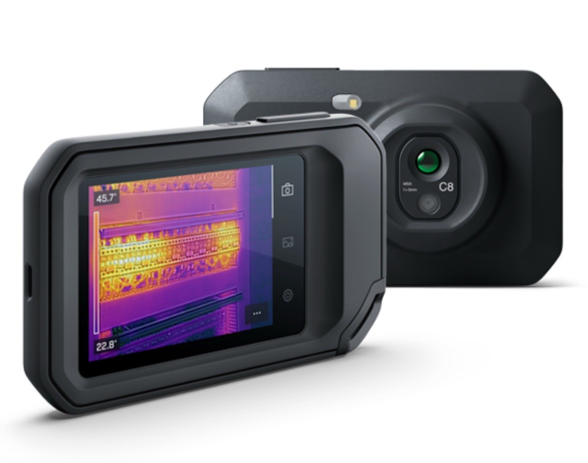 FLIR C8 Compact Thermal Imaging Camera: High Resolution Infrared Imager (320×240