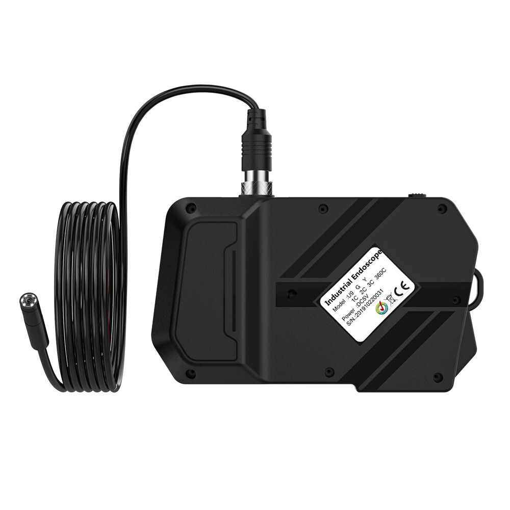 4.3inch 5M Dual Lens Endoscope Sewer Drain Pipe Inspection Camera 1080P