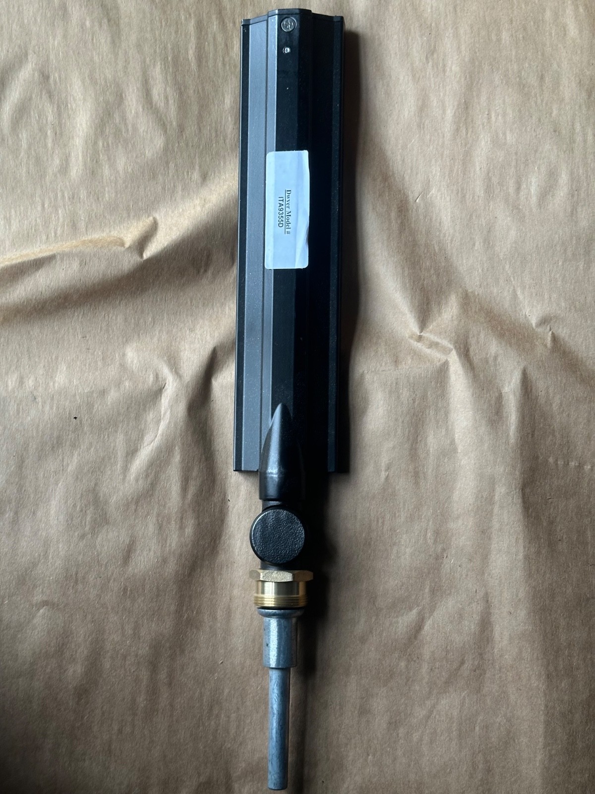 DWYER ITA9355D Industrial Thermometer 30-240F 0-120C 9″ Case 3-1/2″ Stem