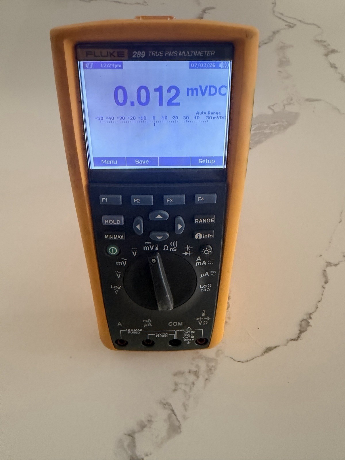FLUKE 289 TRUE RMS MULTIMETER NO LEADS POWERS ON
