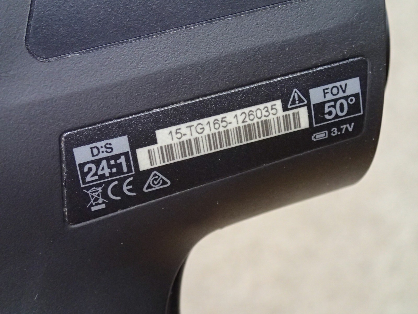 FLIR TG165 Thermal Imaging Camera Thermometer Works but Damage User Item