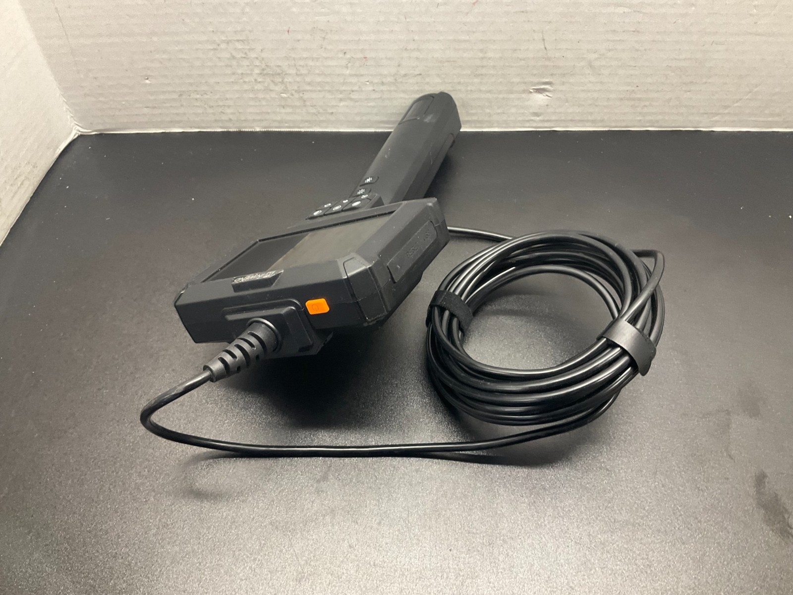 WINWEND Endoscope Borescope Camera w/ Light 4.3″ Screen 16.5ft Semi-Rigid Cord