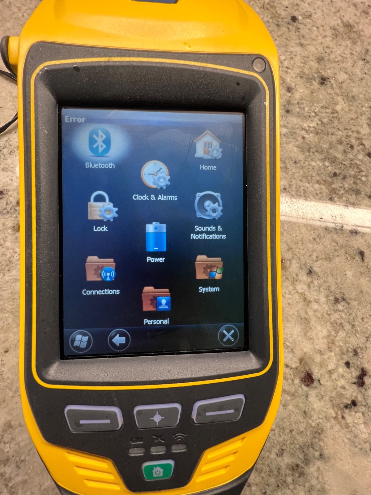 New in box (12/ 2014) Trimble Geo 7X – rangefinder, car charger, monopole, more!
