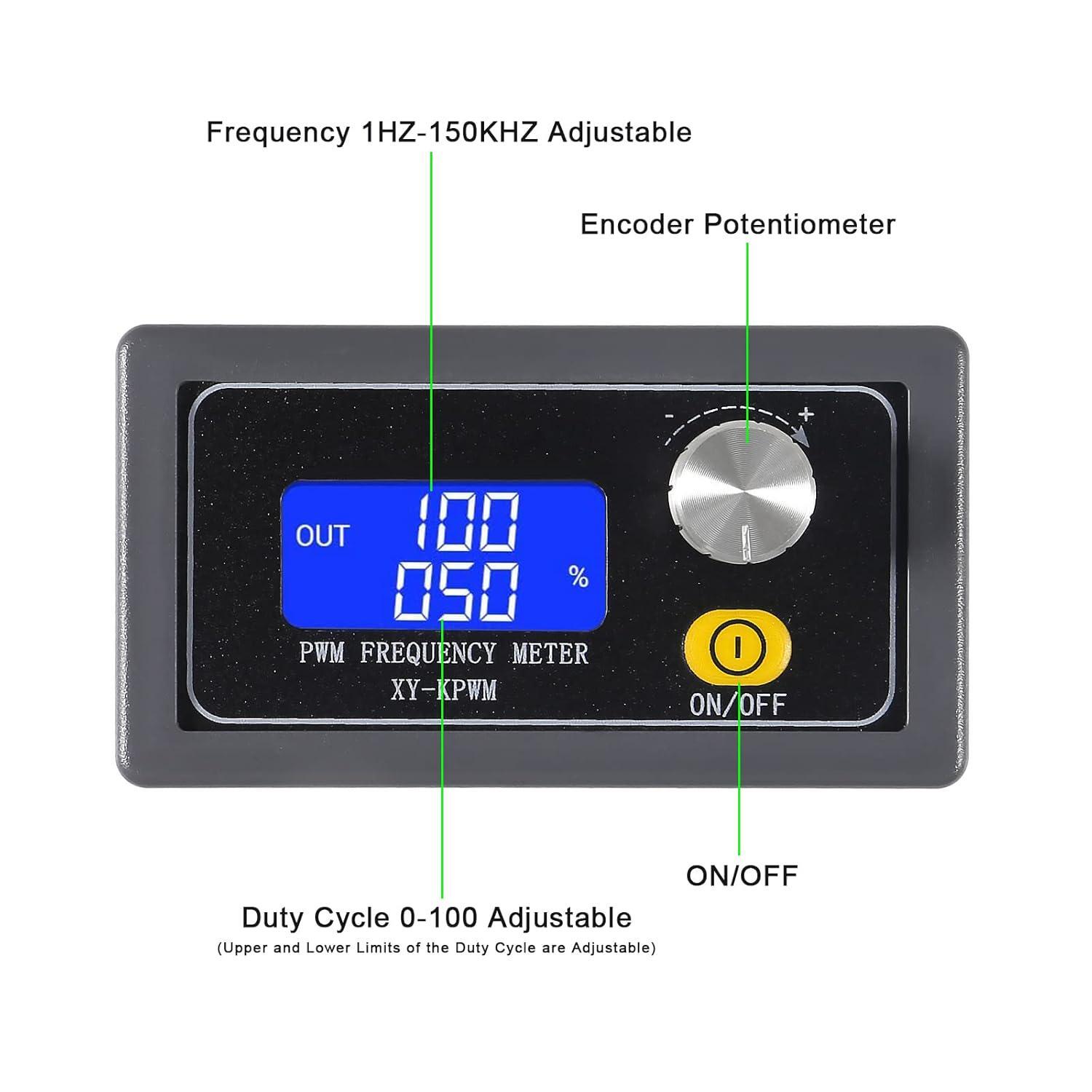 Signal Generator XY-KPWM 1-Channel 1Hz-150kHz PWM Generator Dual Mode PWM Pulse