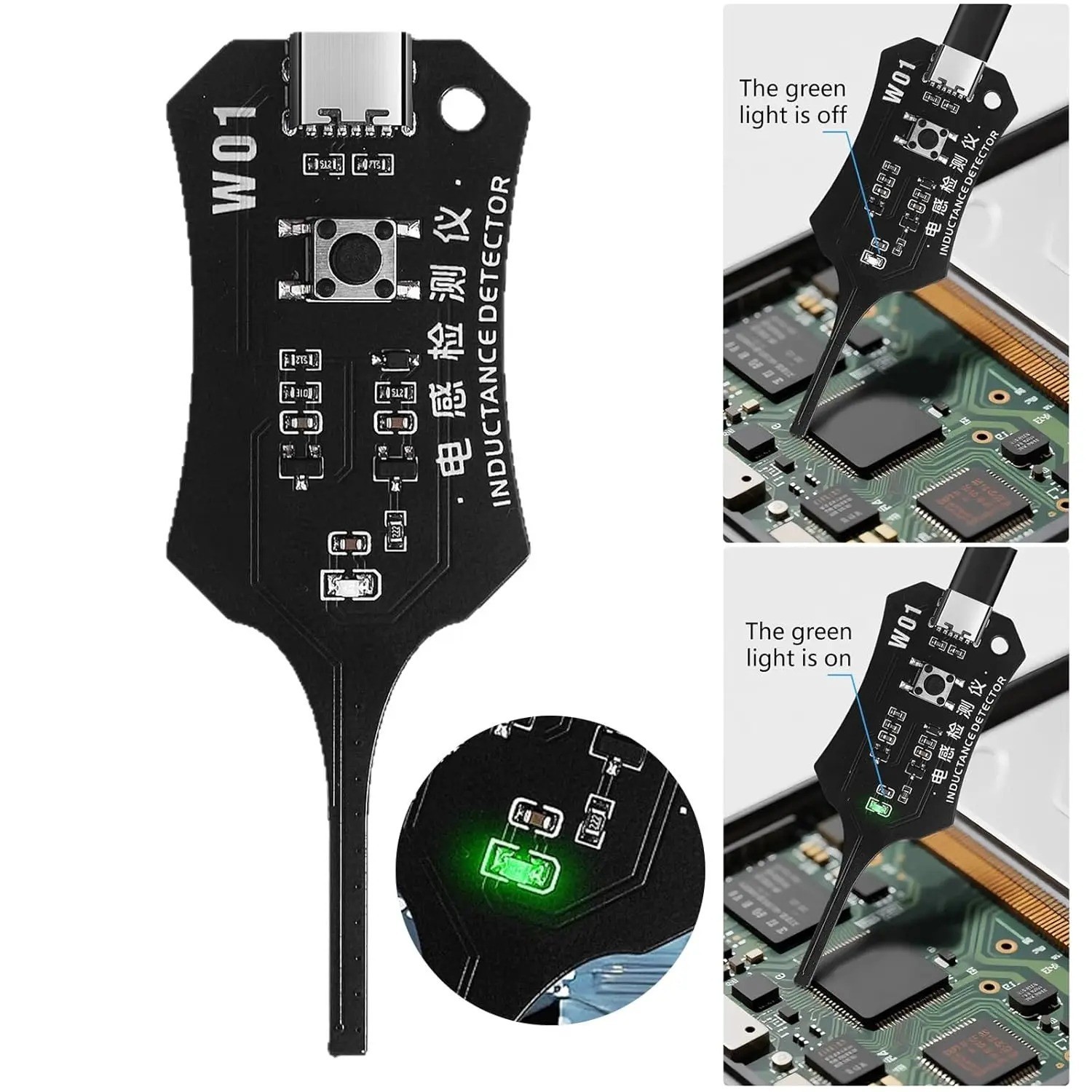 Universal Inductance Tester W01 Inductor Detectors With Compactly Construction