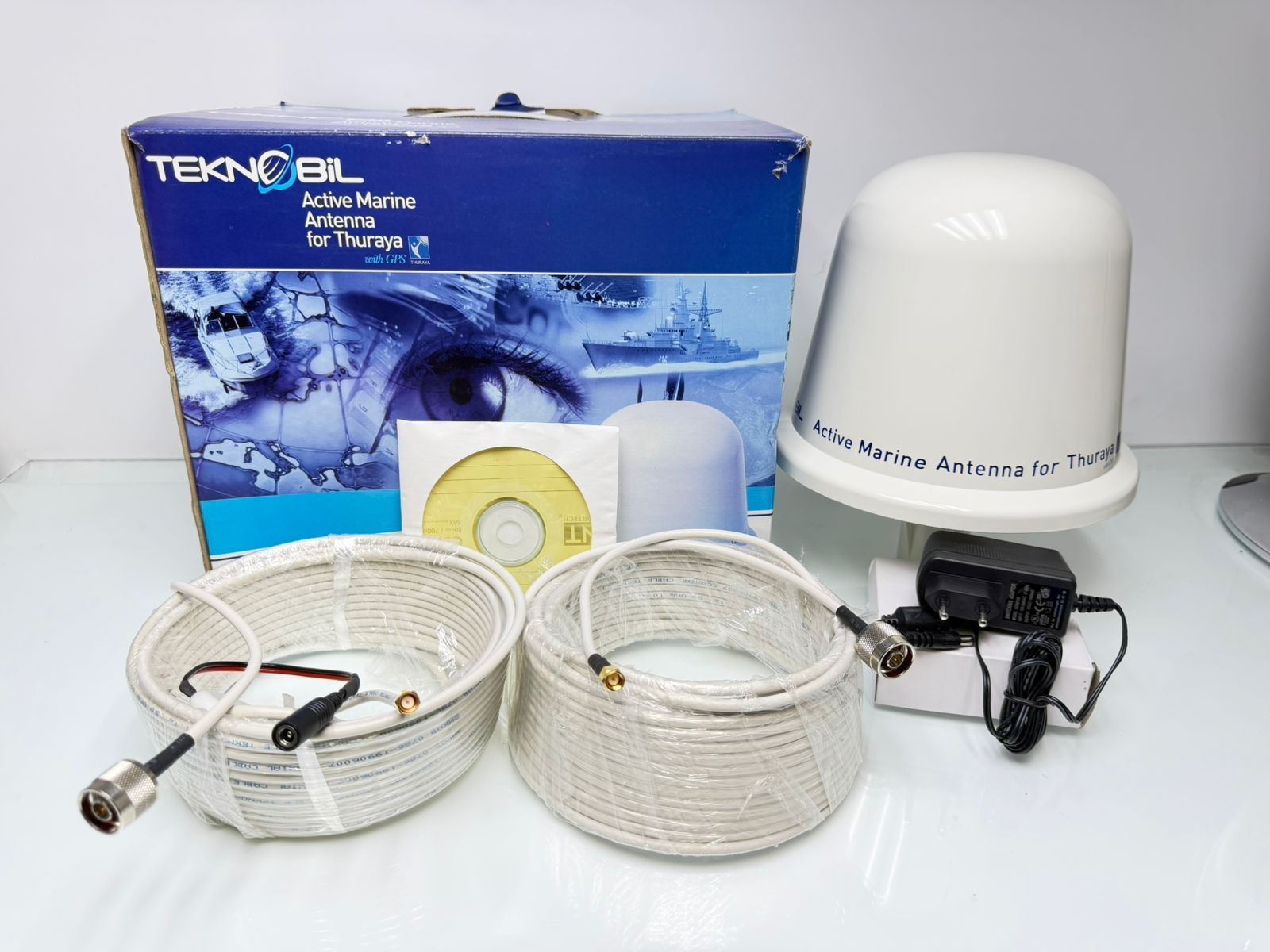 Thuraya Marine Teknobil Satellite Antenna with GPS / Teknobil Antenna