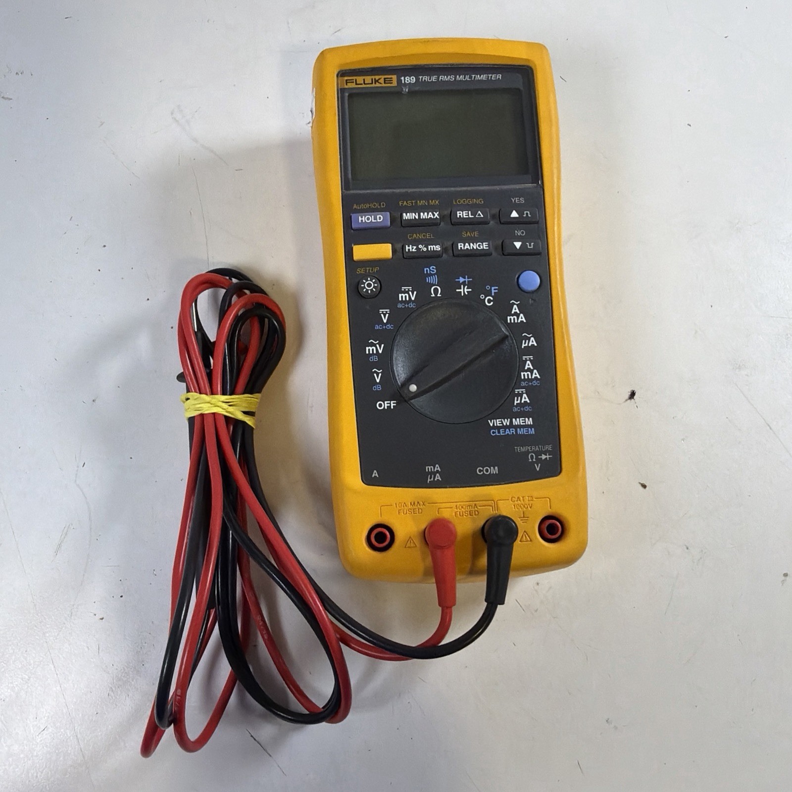 Used Fluke 189 True RMS Digital Multi Meter