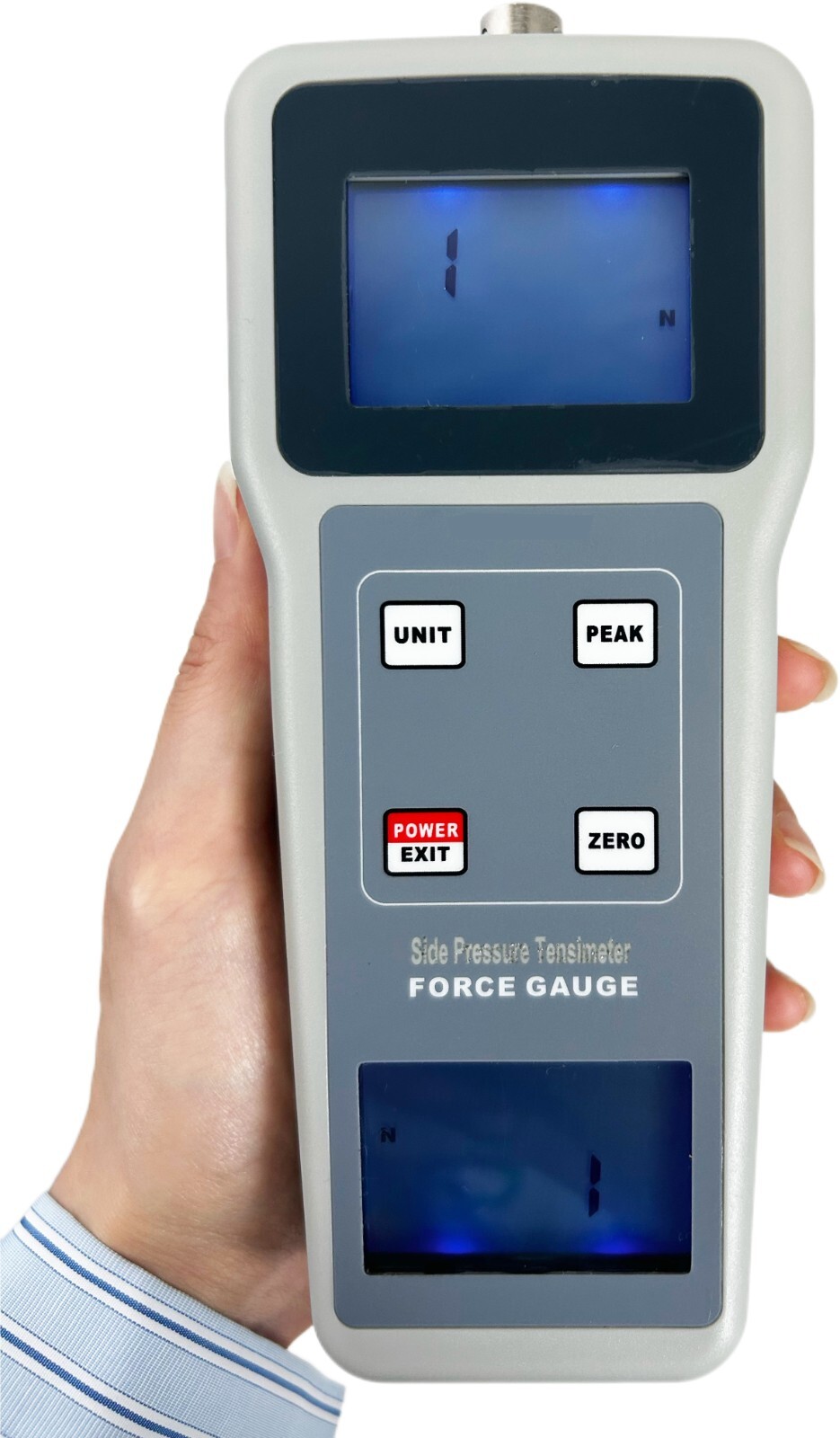 Side Pressure Tensimeter With 4 Measurement Unit For Selection N Kg Lb ±1000kgf