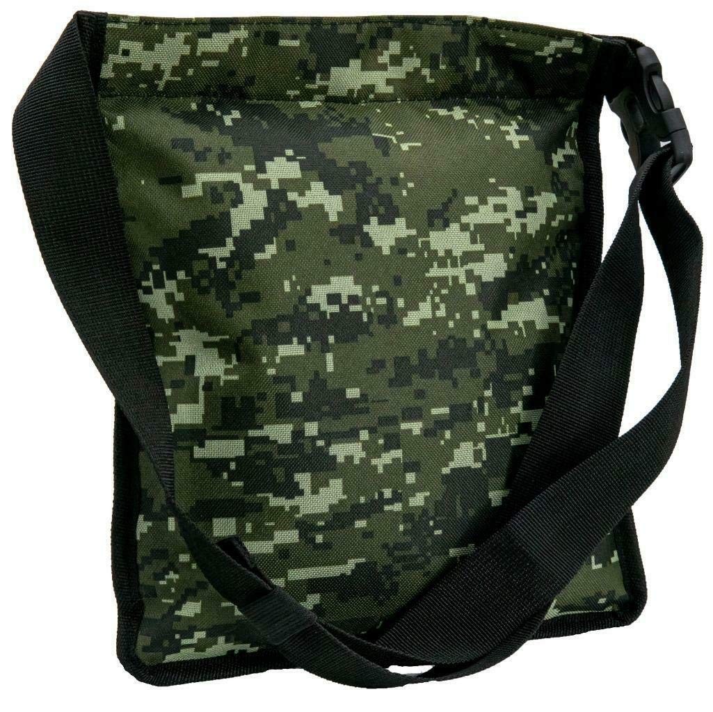 CKG Metal Detecting Pouch Bag Storage Carry Waist Case Portable Camouflage