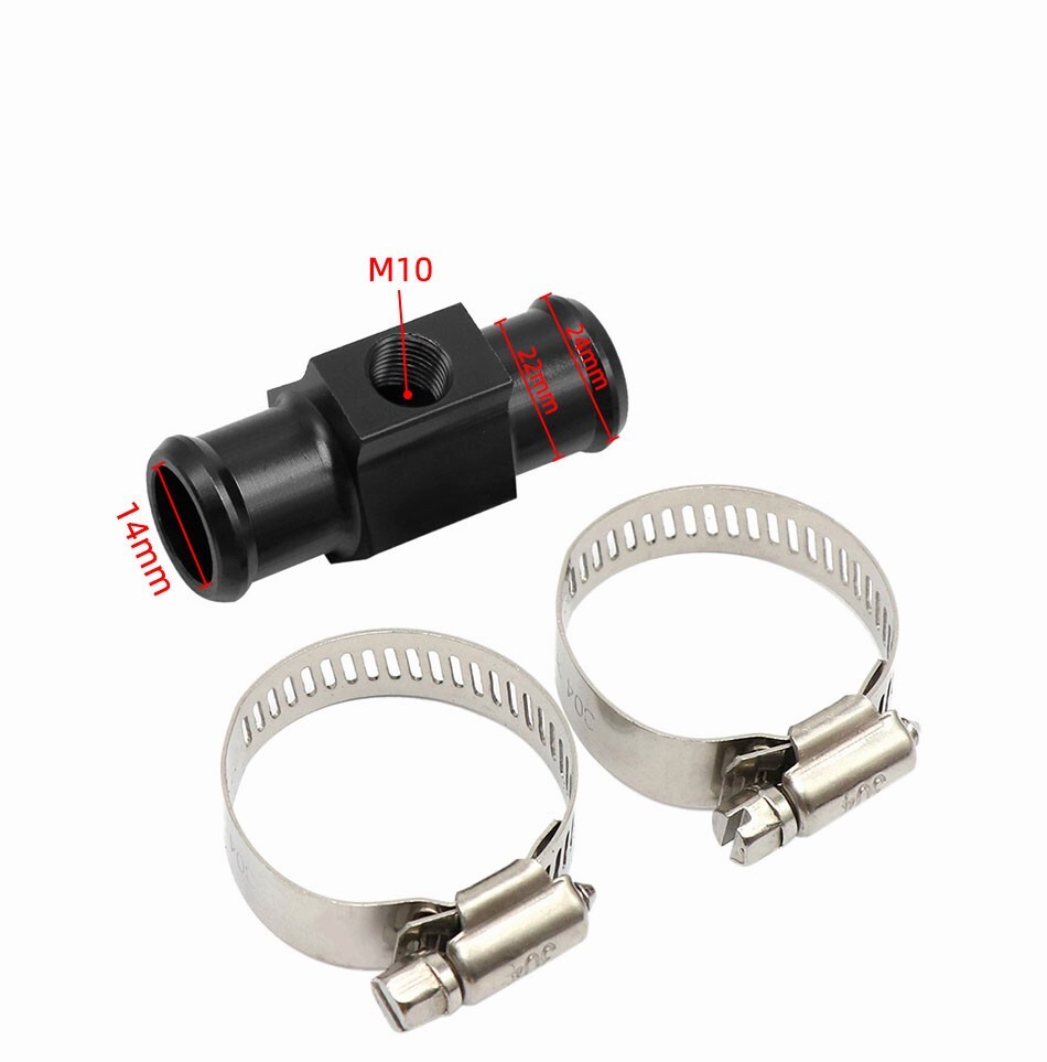 22mm Red/Blue Water Temp Gauge Digital LED Temperature Motorcycle Auto Meter